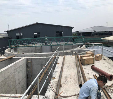 馬鞍山某某造紙廠（中心傳動刮泥機(jī)）